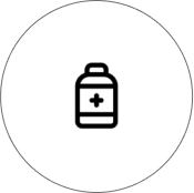 Icon used for healthcare sick & pay as benefit of working for Squared Circle