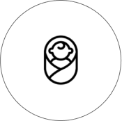 Icon used for Maternity Paternity as benefit of working for Squared Circle