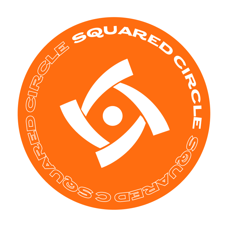 Squared Circle Orange Logo